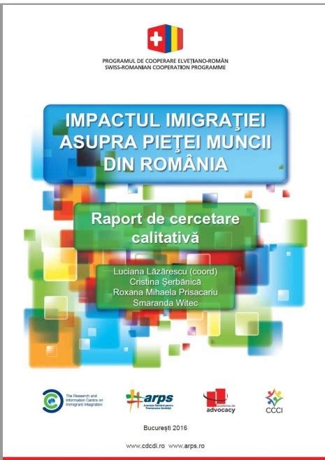 Impactul imigrației asupra pieței muncii din România CDMiR