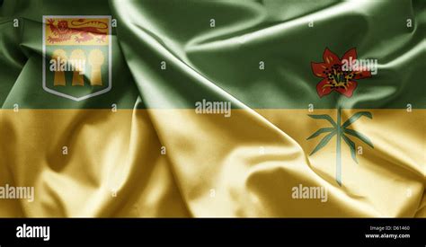 Flag of Saskatchewan Stock Photo - Alamy