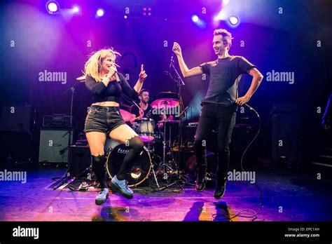 Chantal Claret With Husband Jimmy Urine Performing Live On Stage At