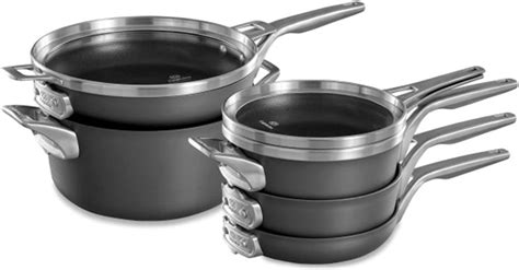 Calphalon 15 Piece Pots And Pans Set Stackable Nonstick