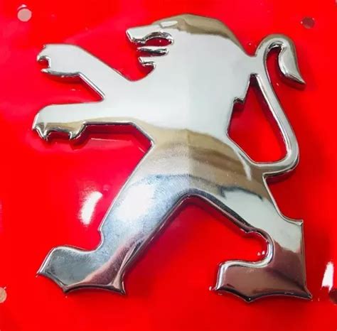 Emblema Leão Logo Peugeot Cromado P Porta Malas 207 Passion MercadoLivre