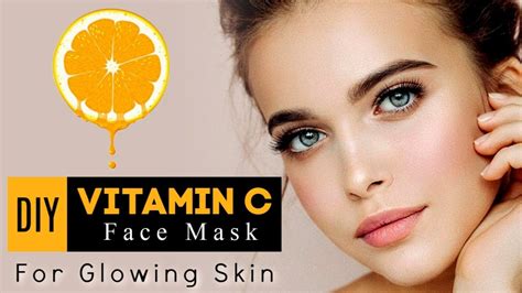 Vitamin C Face Mask For Skin Whitening Youtube