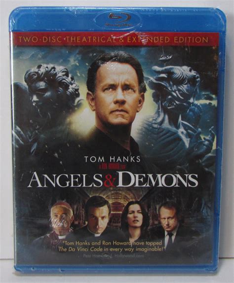 Angels And Demons Blu Ray 2 Disc Set New Sealed Theatrical And Extended