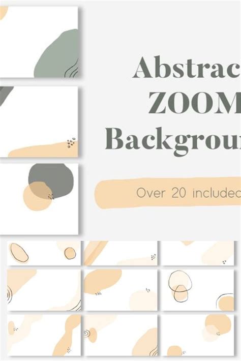 Abstract art ZOOM Backgrounds. Nail your next virtual meeting with this ...