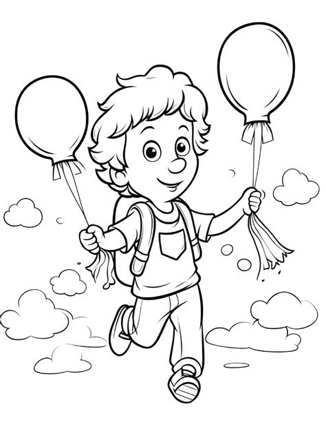 Páginas Para Colorear Para Niños Archivo Vectorial Vector Premium