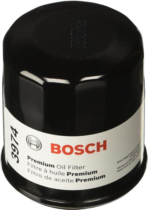 Amazon Bosch Premium Oil Filter With Filtech Filtration