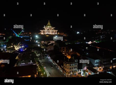 Dewan Undangan Negeri Sarawak Or Sarawak Legislative Buildings Stock