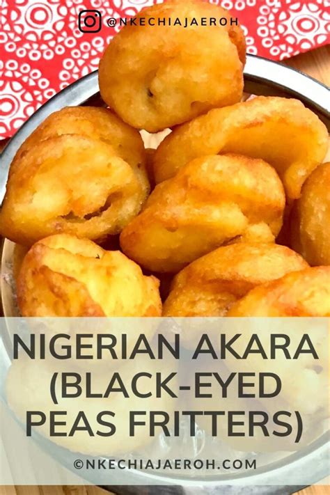 How to make the best Nigerian Akara - Nkechi Ajaeroh