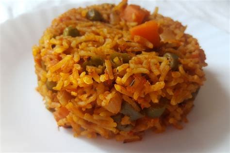 Vegetable Jollof Rice - Jollof rice - African rice recipe - Vegan ...