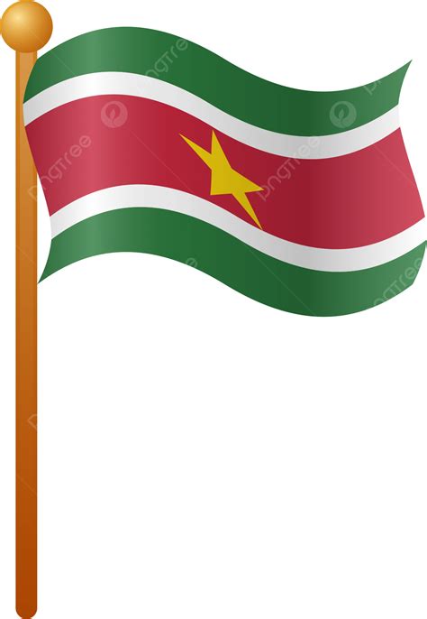 Bandera De Surinam Png Surinam Bandera Dia De Surinam Png Y Vector