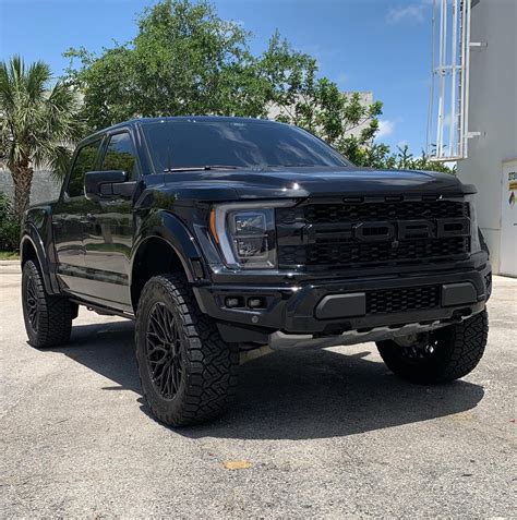 Ford F 150 Raptor Gen 3 Black Vossen Hf6 3 Wheel Front