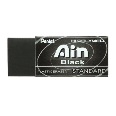 Ластик Pentel Hi Polymer Ain Black Eraser 434х174х118 мм