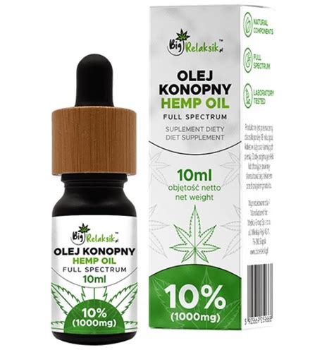 Olejek Konopny CBD 10 Full Spectrum Sklep EMPIK