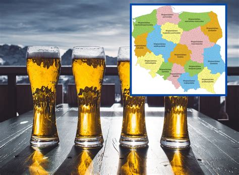 Tak Wygl Da Alkoholowa Mapa Polski Zobaczcie Gdzie Pije Si Najwi Cej