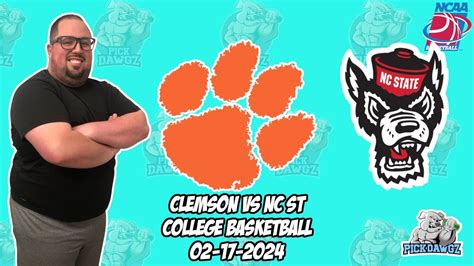 Clemson Vs Nc State 21724 Free College Basketball Picks And