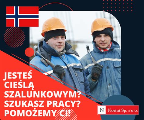 Cie La Szalunkowy Zbrojarz Do Pracy W Norwegii Oferta Pracy Jobs Pl