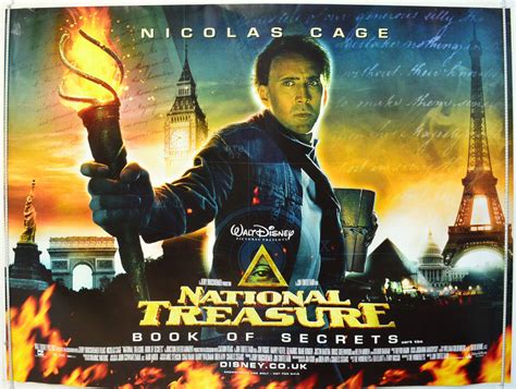 National Treasure Book Of Secrets Original Cinema Movie Poster From