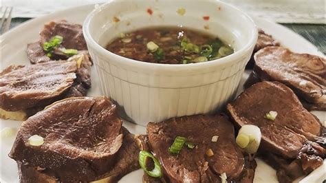 Slow Cooker Lengua Beef Tongue Recipe