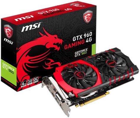 MSI GeForce GTX 960 Video Card GTX 960 GAMING 4G - Newegg.com