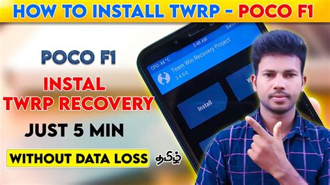 How To Install Twrp Recovery Poco F Bootloader Unlock Xiaomi Devices