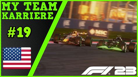 DER ERSTE REGEN Oder F1 23 My Team Karriere 19 YouTube