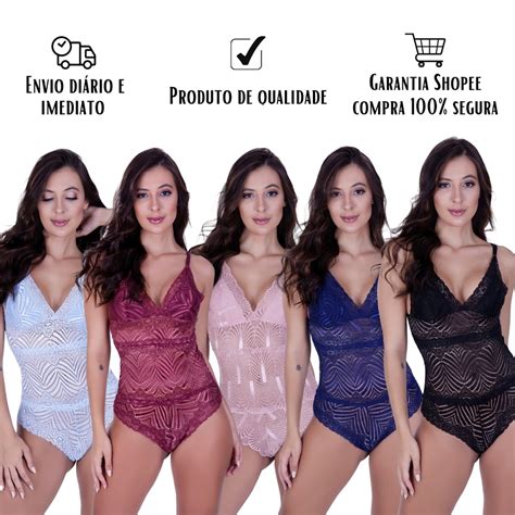 Body Em Renda Sem Bojo Forro Decotado Em V Bore Atacado Bory Bori Moda Lingerie Sexy