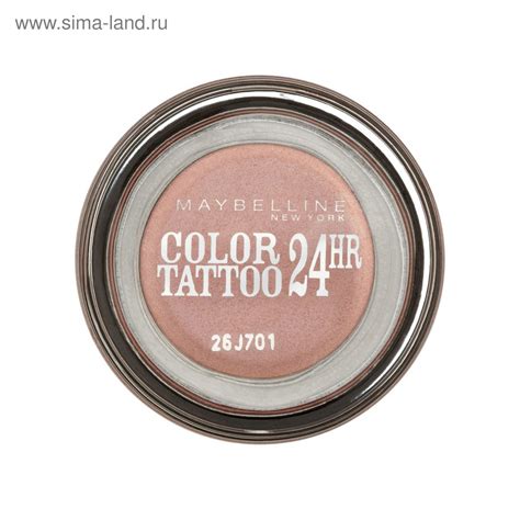 Тени для век Maybelline Color Tattoo, оттенок 65, Розовое золото ...