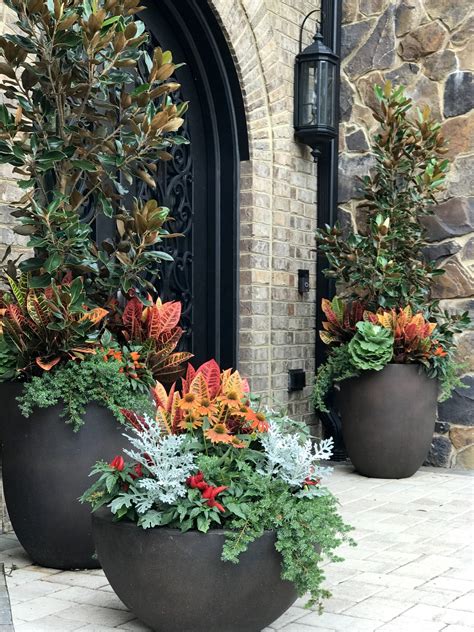 Fall Planters Container Gardens Window Boxes Contained Creations