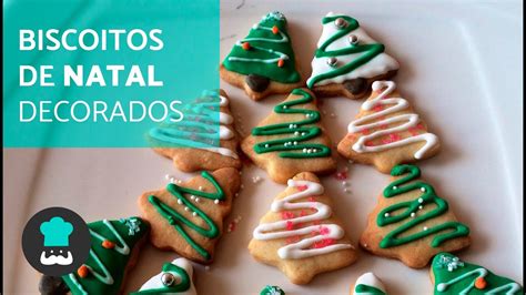 Biscoitos De Natal Decorados Glac Real Youtube