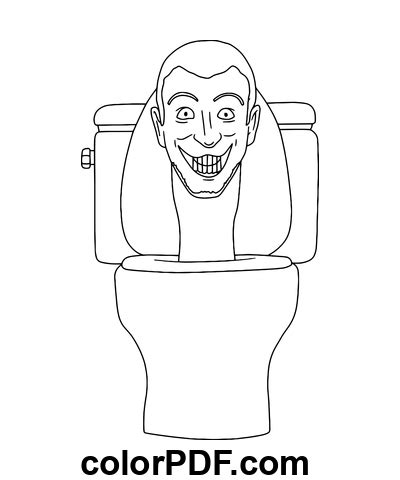 Emoji Skibidi Toilettes Coloriages Et Livres En PDF