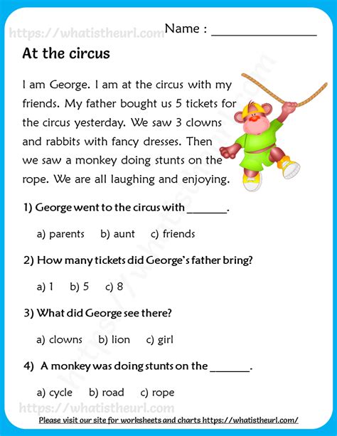 Grade 3 Reading Comprehension Exercises K5 Learning Reading