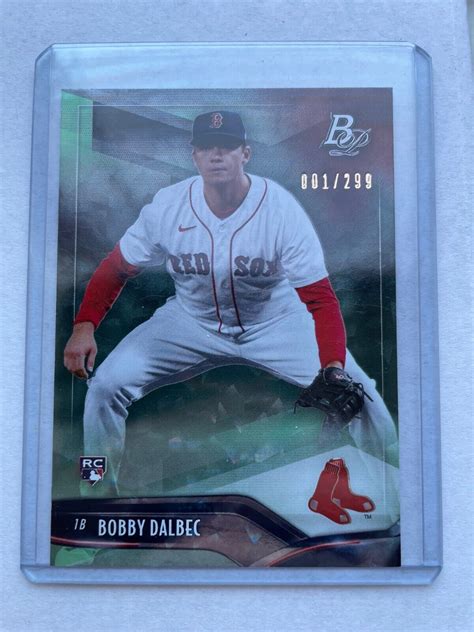 Bowman Platinum Foilboard Bobby Dalbec Rookie Rc Ebay