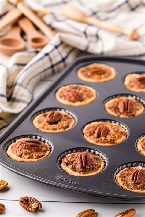 Pecan Tassies Mini Pecan Pie Bites Tidymom