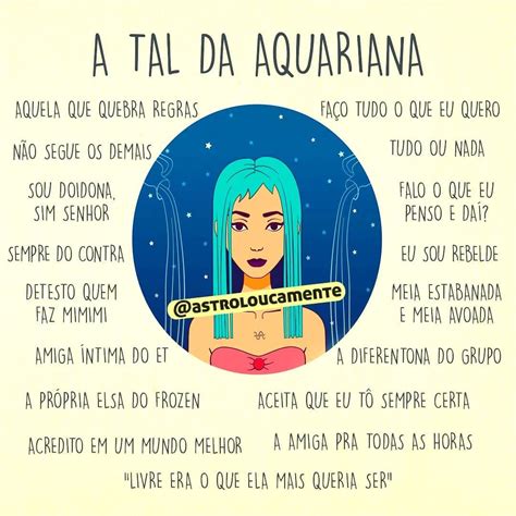 Astroloucamente Por Signos On Instagram A Tal Da Aquariana Conhece