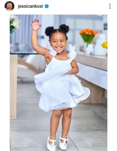 Jessica Nkosi And TK Dlamini Share Beautiful Family Photos To Celebrate Daughter's 4th Birthday ...