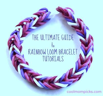 How to make (or buy) the coolest Rainbow Loom bracelet patterns: The ...