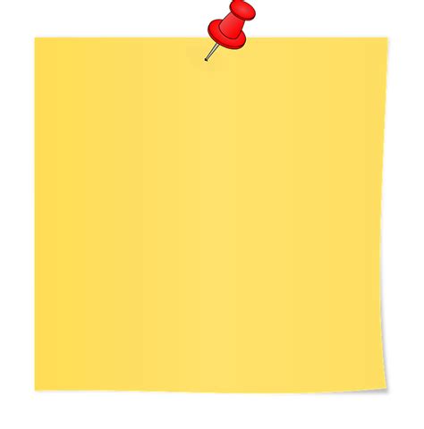 Note Reminder - Free vector graphic on Pixabay