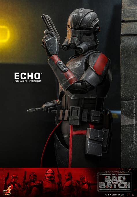 Star Wars The Bad Batch 1 6 Scale Echo Figure Deploys At Hot Toys