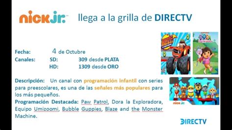 Gu A De Canales Directv Argentina Septiembre Grillas