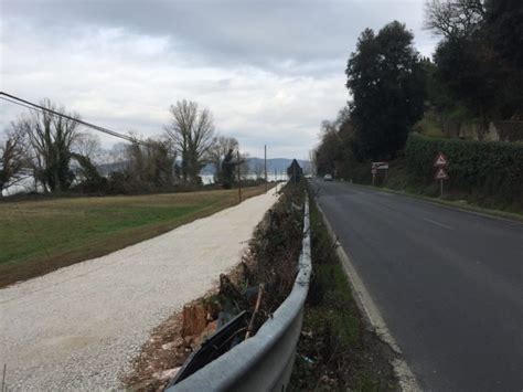 Anello Ciclabile Del Trasimeno Realizzazione Percorso Ciclo Pedonale A