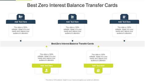 Best Zero Interest Balance Transfer Cards In Powerpoint And Google Slides Cpb