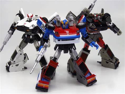 Transformers Masterpiece Mp 17 Prowl Mp 19 Smokescreen And Mp 18 Streak Bluestreak