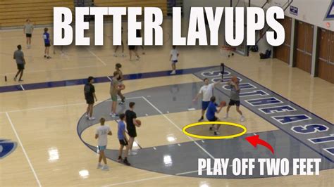 Basketball Drill For Better Layups Play Off Two Feet Win Big Sports