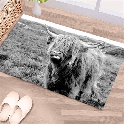 Highland Cow Rug - Etsy