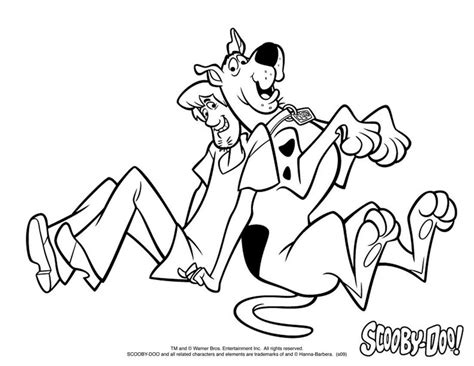 Free Scooby Doo And Shaggy Coloring Pages Download Free Scooby Doo And