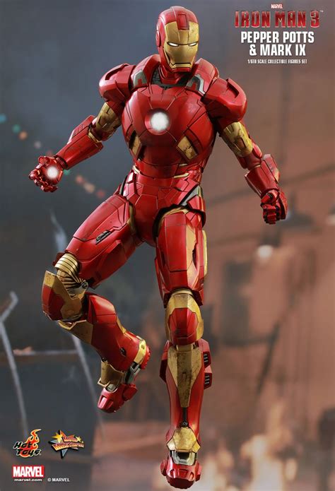 Jualhottoys Hot Toys Pepper Potts Mark Ix Exclusive Mms Iron Man