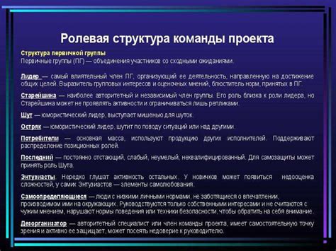 Команда управления проектом - презентация онлайн