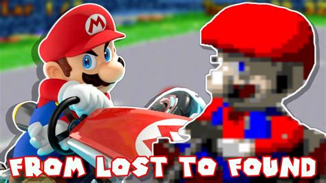 Mario Kart XXL Gameboy Advance Tech Demo From Lost To Found YouTube