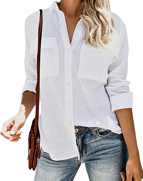 Best White Button Down Shirt For Women To Pack For Travel 13 Options