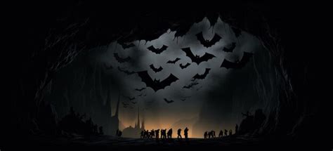 Premium Photo | Bats in night